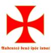 Templer - ufkleber für Sammler - Templer Kreuz Wappen